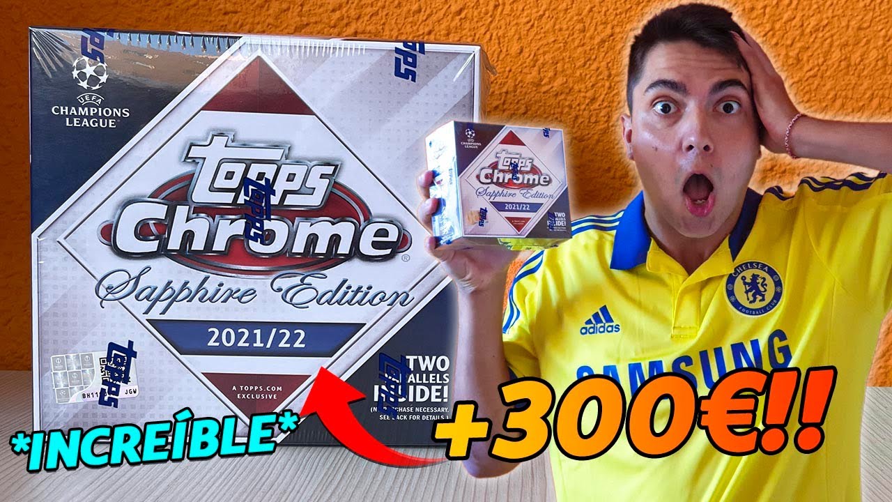 TOPPS CHROME SAPPHIRE EDITION!! COLECCIÓN MUY EXCLUSIVA (+300€)