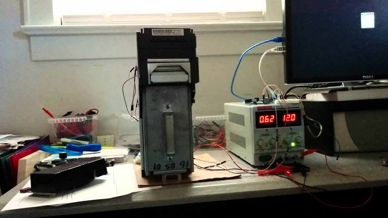 JCM WB-13-SS Bill Acceptor interfacing with Processing (Java)