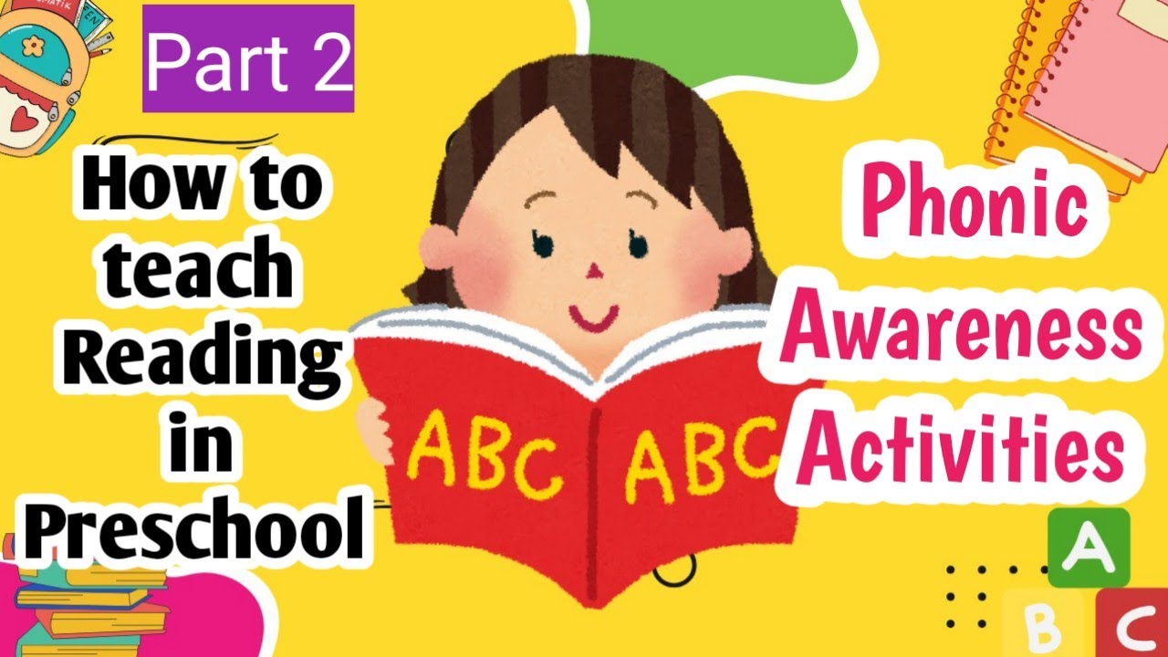 Phonic Awareness Activities for Preschool | Preschool Reading Activities #preschool