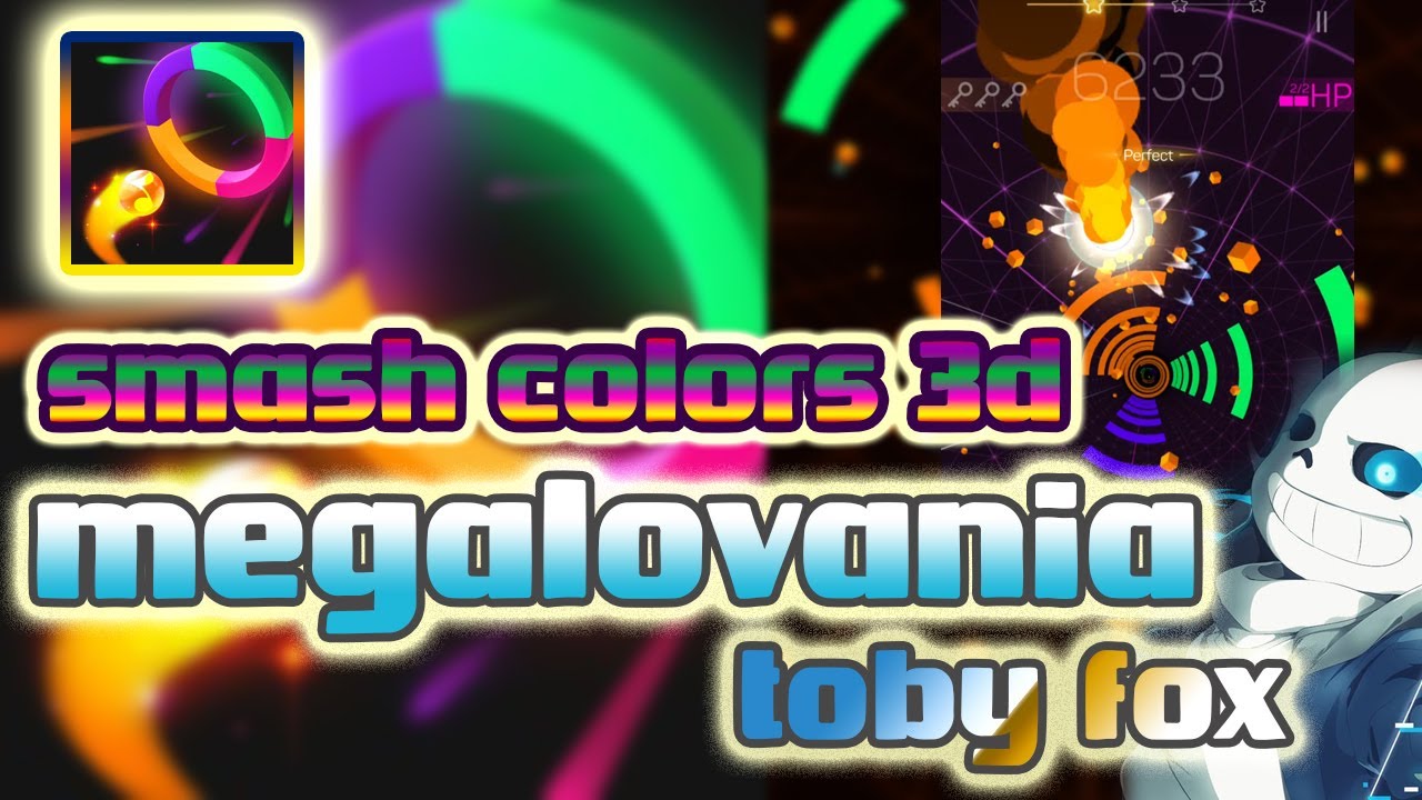 smash colors 3d - Megalovania - Toby fox
