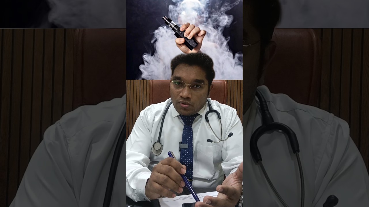 🚬 Effects of E-CIGARETTE 💀🤯 - Dr.Navin Talks #shorts #trending #music #doctor #science #tamil
