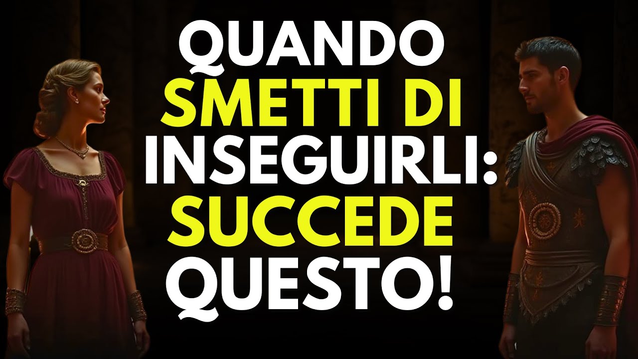 Smetti Di Inseguirli: Cosa Succede Davvero Quando Ti Allontani | Psicologia Stoica