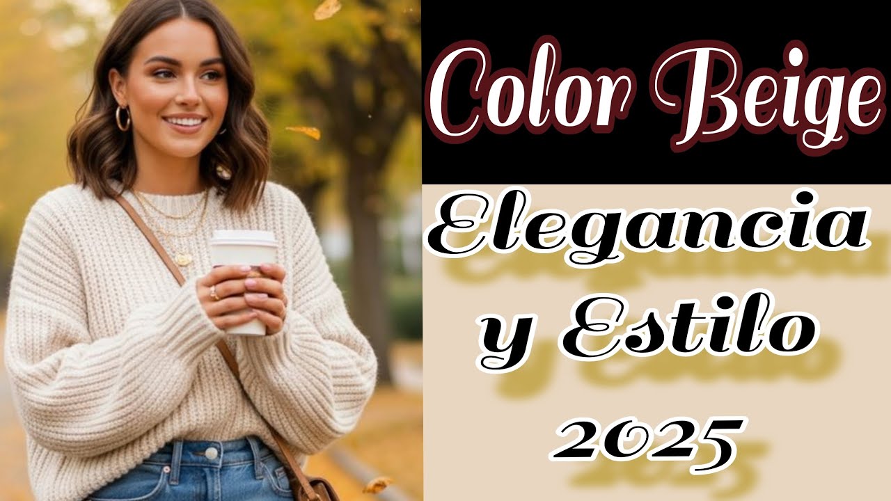 👗✨ Cómo Vestir en Color Beige 2025 | Outfits Elegantes, Modernos y Súper Chic que Nunca Fallan 💫🤍