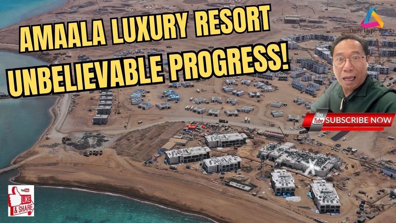 Amaala Luxury Resort Almost Ready for Tourist #Saudi Vision 2023