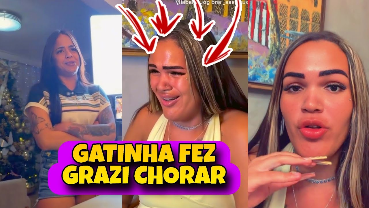 BABADO! Gatinha fez GRAZI chorar e ela jogou água na gata 🫢