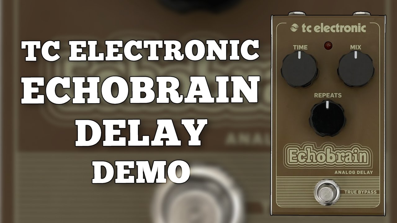 TC Electronic Echobrain Analog Delay Demo