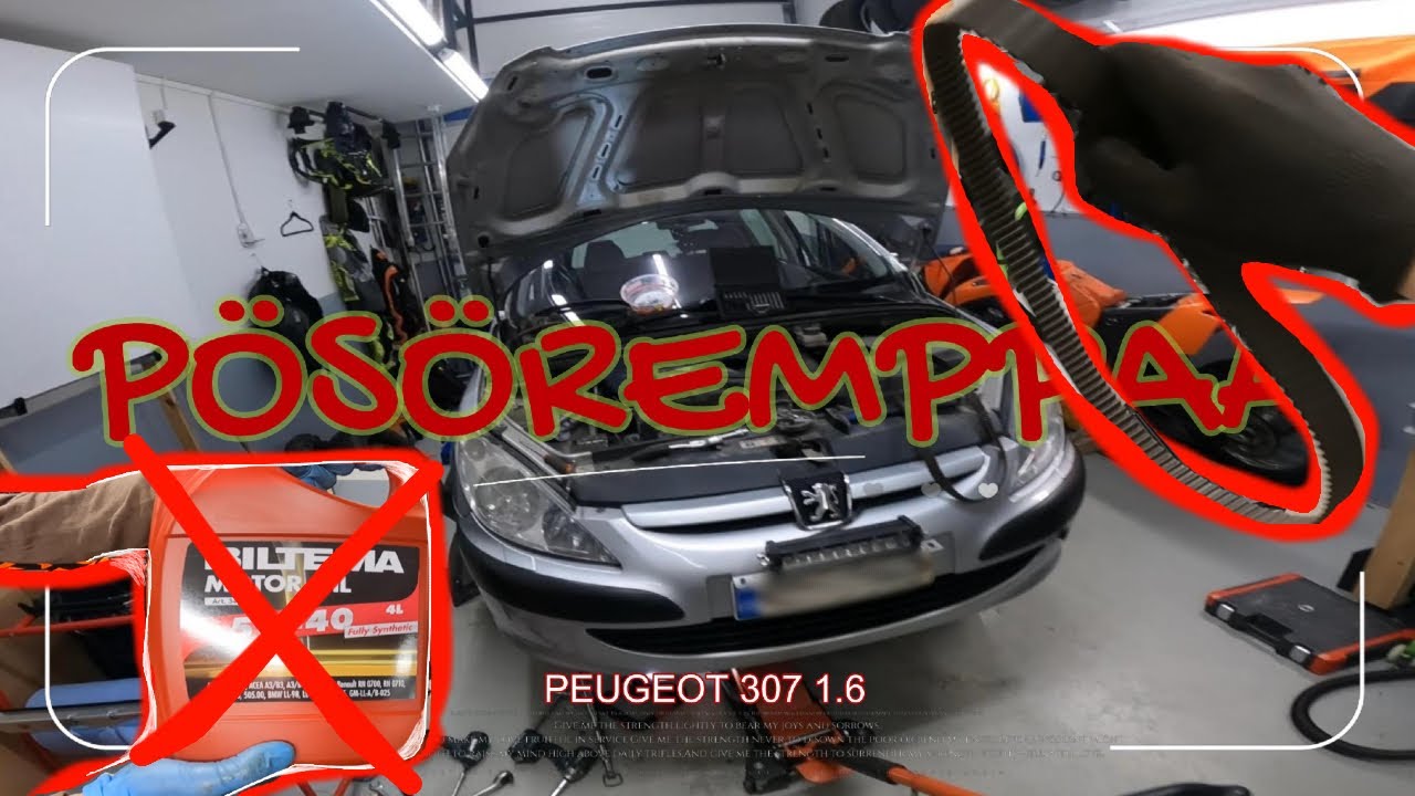 RASSATAAN PÖSÖÄ | JAKOHIHNA & ÖLJYT | PEUGEOT 307 1,6 80 kW