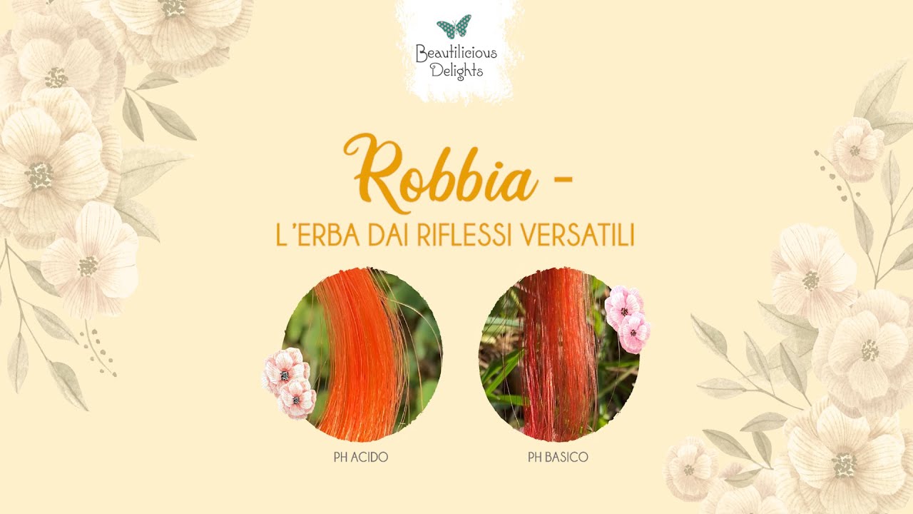 Robbia Capelli: L'erba riflessante per Capelli Rosso Ciliegia o Rosso Ramato