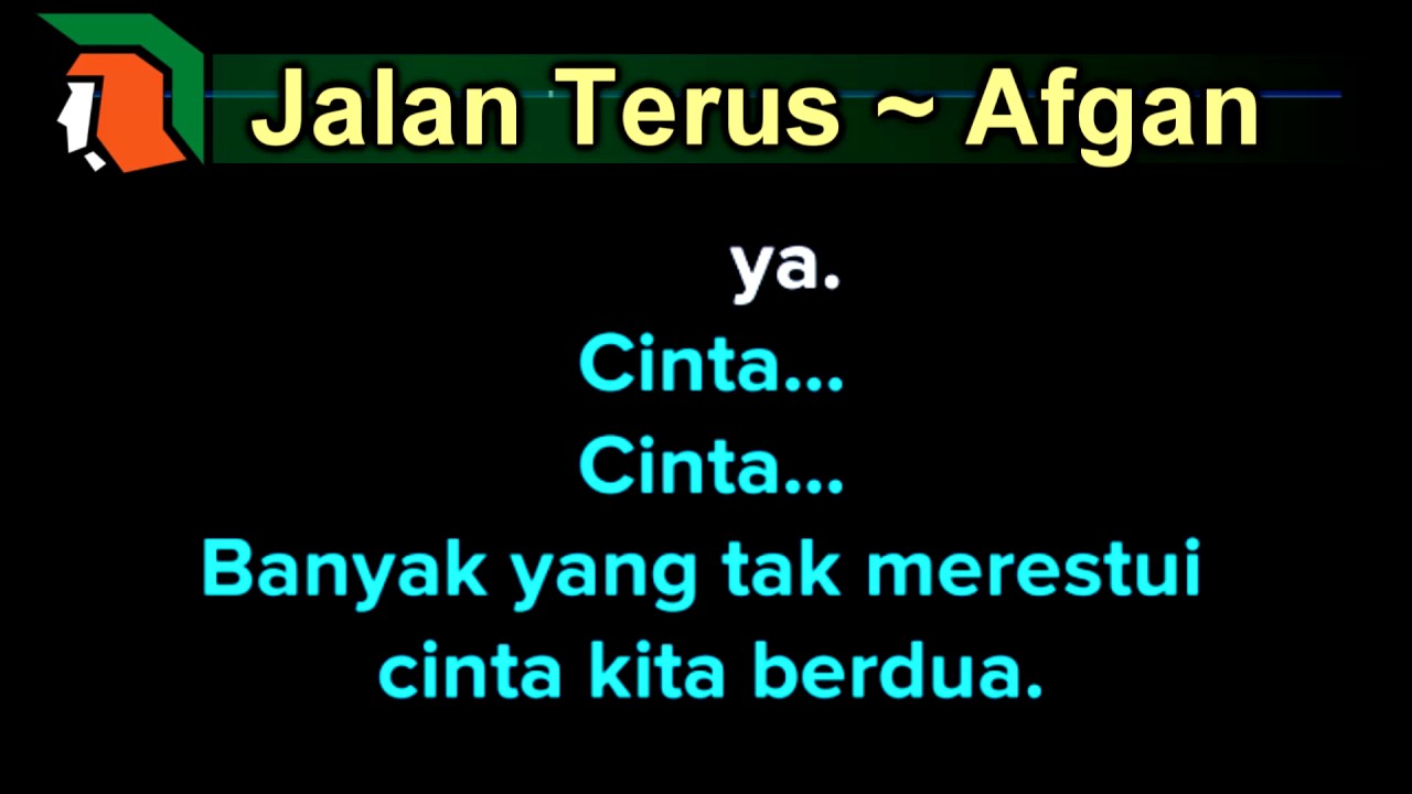 Jalan Terus ~ Afgan ~ New Karaoke ~ Karaoke 808