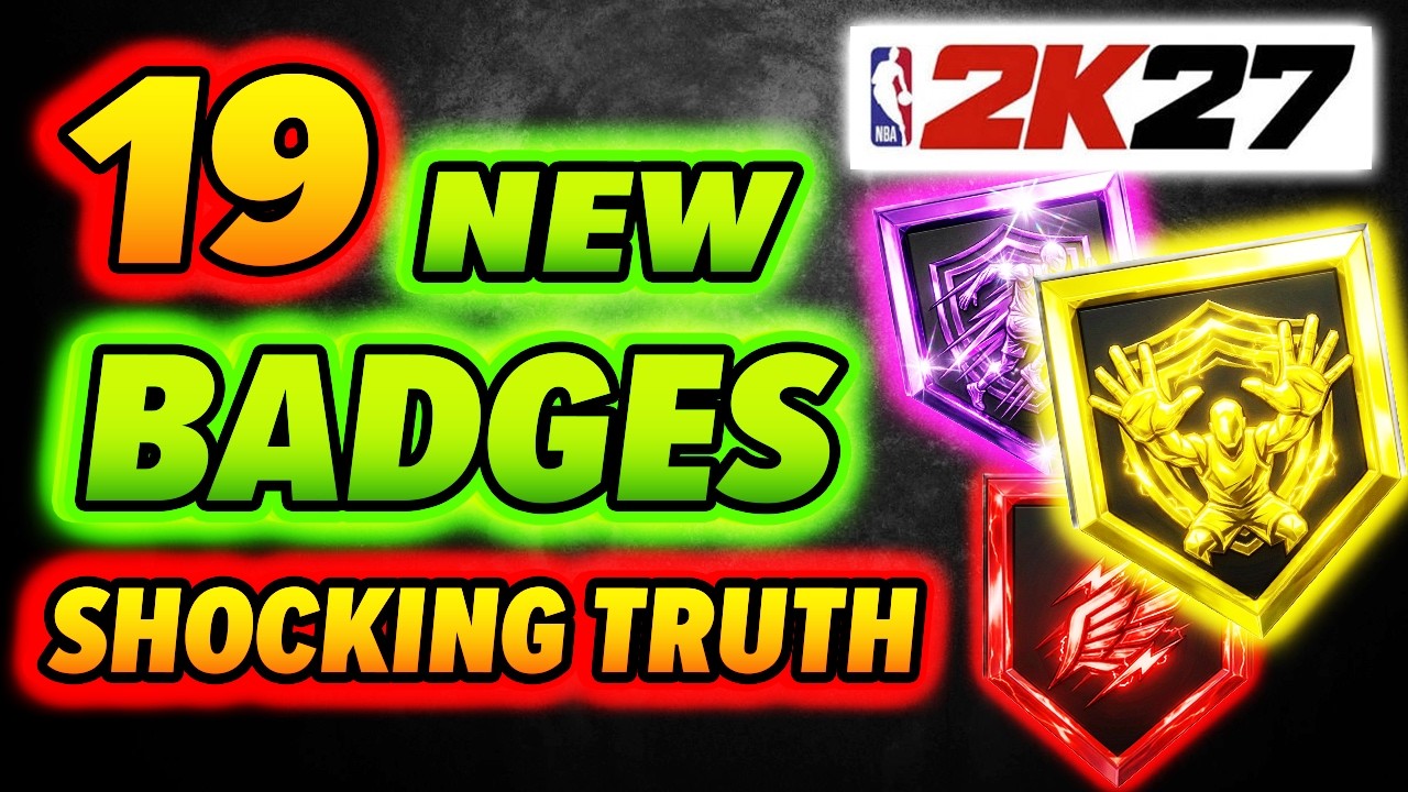 ШОКИРУЮЩАЯ ПРАВДА обо всех 19 НОВЫХ ЗНАЧКАХ в NBA 2K27 | ПОЛНЫЙ РАЗБОР