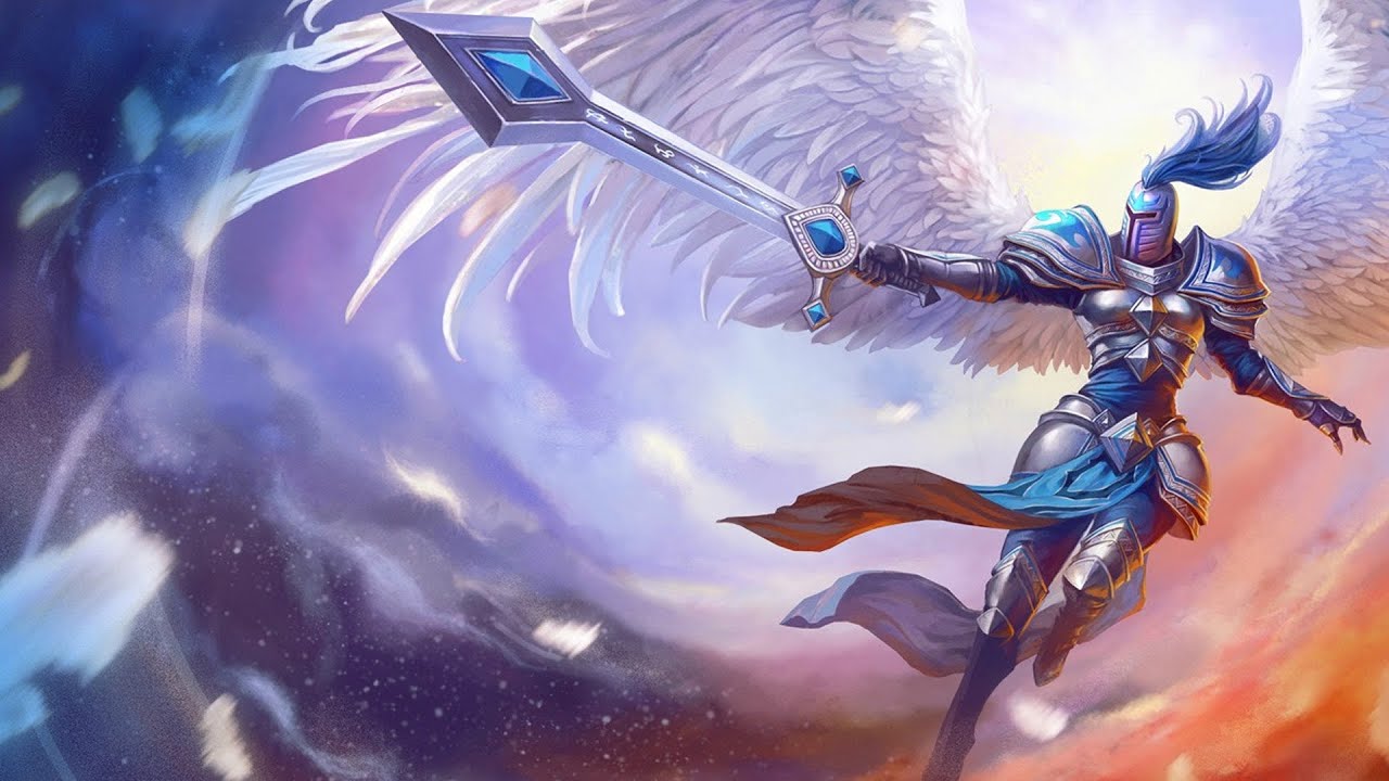 League of Legends - Silver Kayle Skin