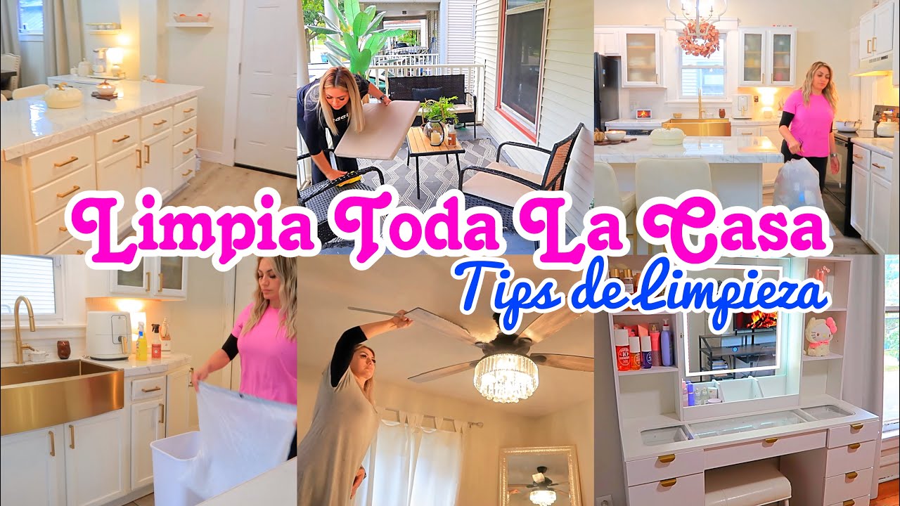 TRUCOS PARA LIMPIAR 🧺🧽 Tu CASA 🏡 a TODA VELOCIDAD 🪣 #cleanwithme