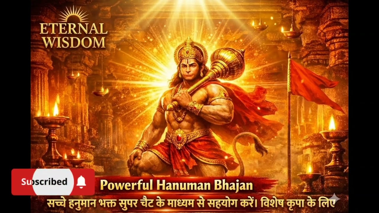 Powerful Hanuman Bhajan | तेरे नाम का सहारा हनुमान | Bajrangbali Bhakti Song | संकटमोचन भजन
