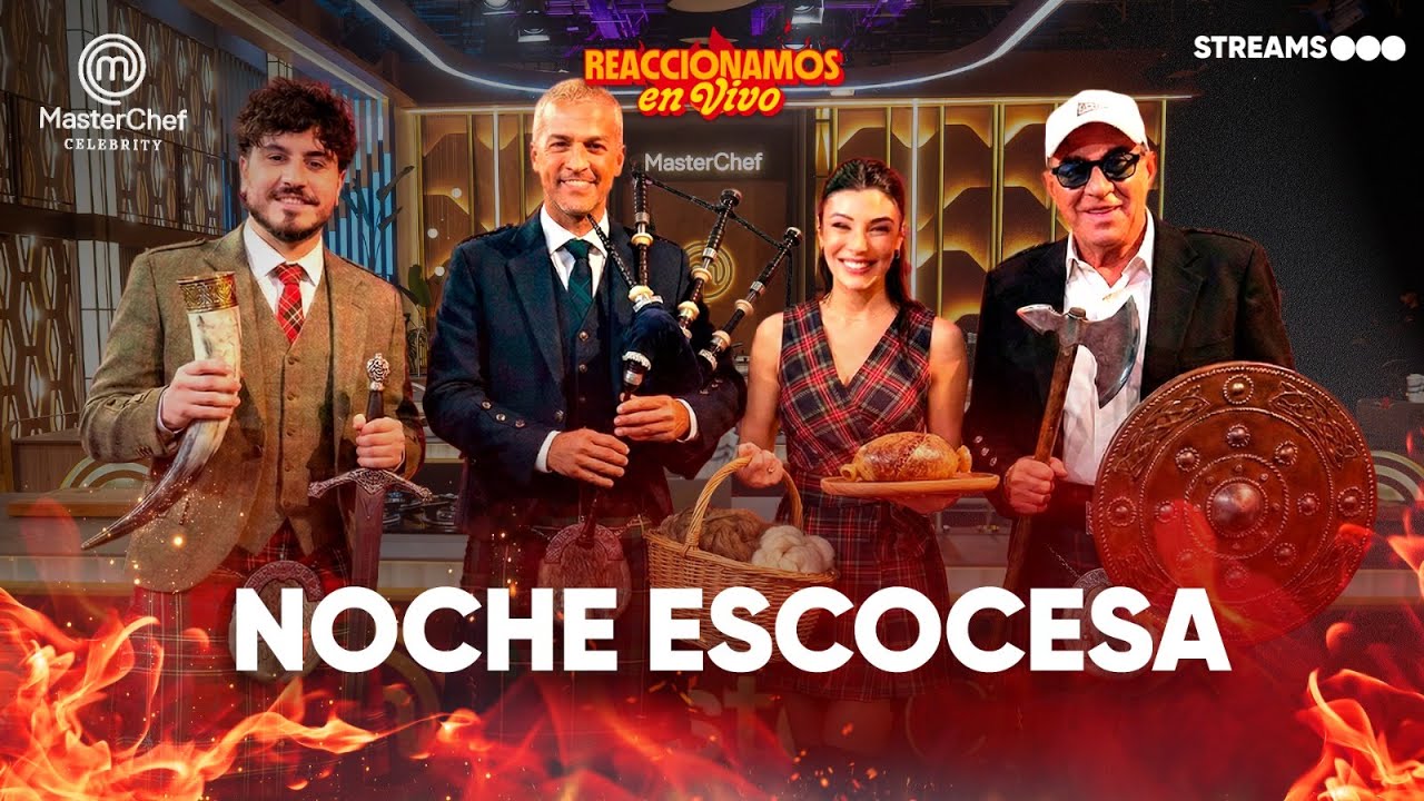 MASTERCHEF CELEBRITY EN VIVO CON CHINA ANSA, CHINO LEUNIS, MIGUEL ÁNGEL E IMANOL RODRÍGUEZ