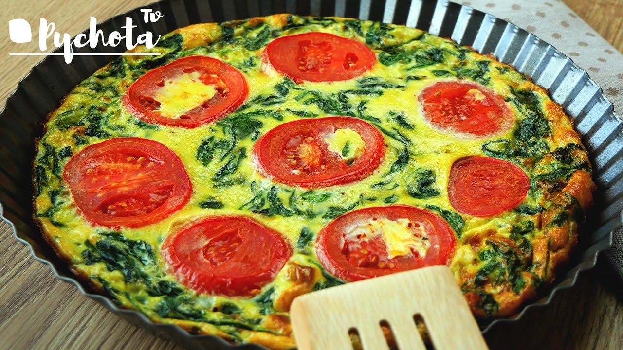 Frittata ze szpinakiem | Omlet po włosku | Pychota TV