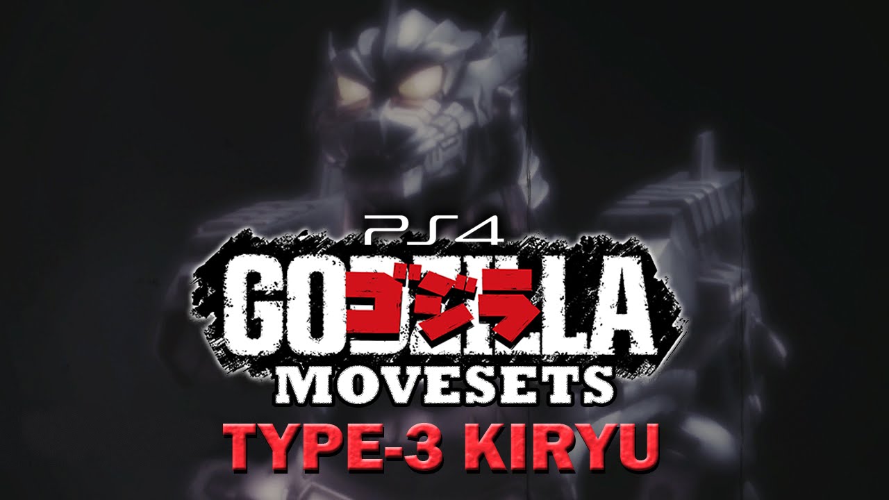 TYPE-3 KIRYU Moveset - Godzilla The Game [PS4]