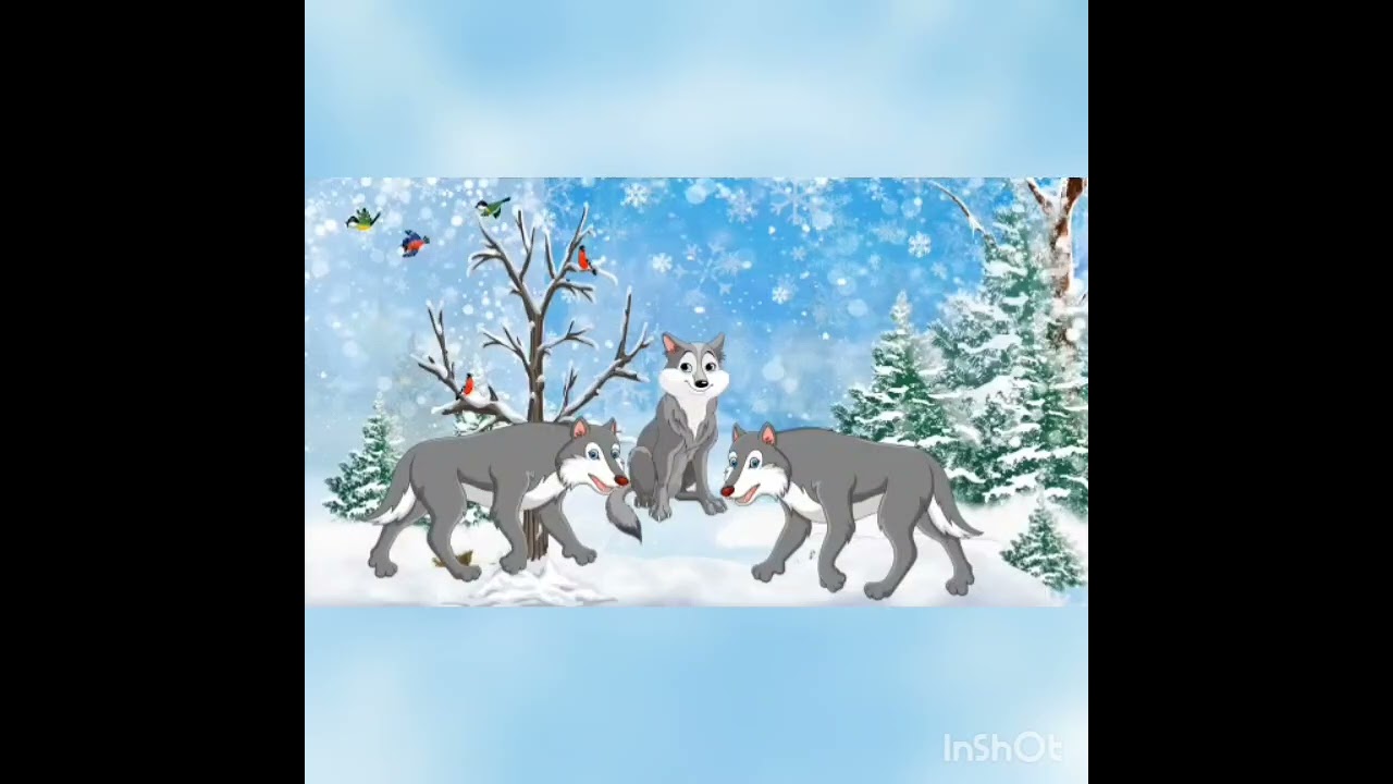 Заняття з природи. Зима в лісі. (Підготовка до школи. Робота в зошиті) 