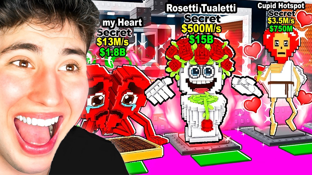 Megszereztem Az Új TITKOS Valentin Napi Bázist!🤯(Steal A Brainrot)