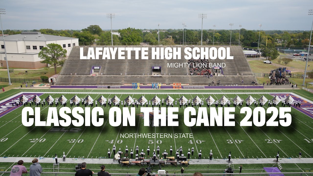 Lafayette High School Mighty Lion Band Classic on the Cane 2025