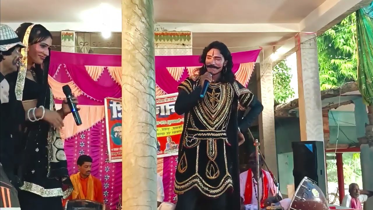 #Maithili_Nach_Comedy Maithili Stage Show Adarsh Nach Program Video Maghi Nach Comedy Program Nach 
