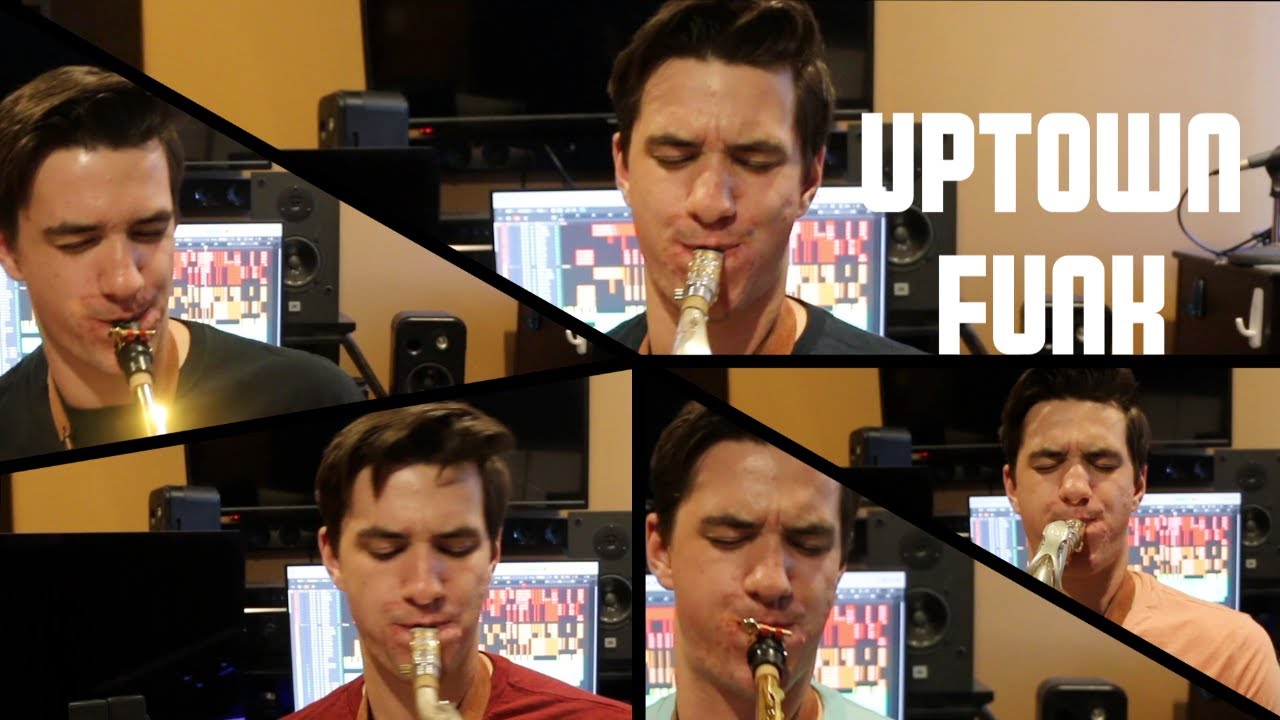 Uptown Funk BUT IT’S ALL SAXES (Saxophone Cover)
