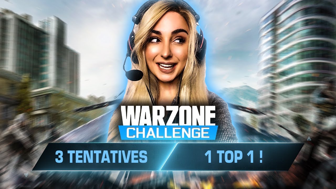 PINKGEEK VA T-ELLE R&Eacute;USSIR &Agrave; ME BATTRE ? WARZONE CHALLENGE !