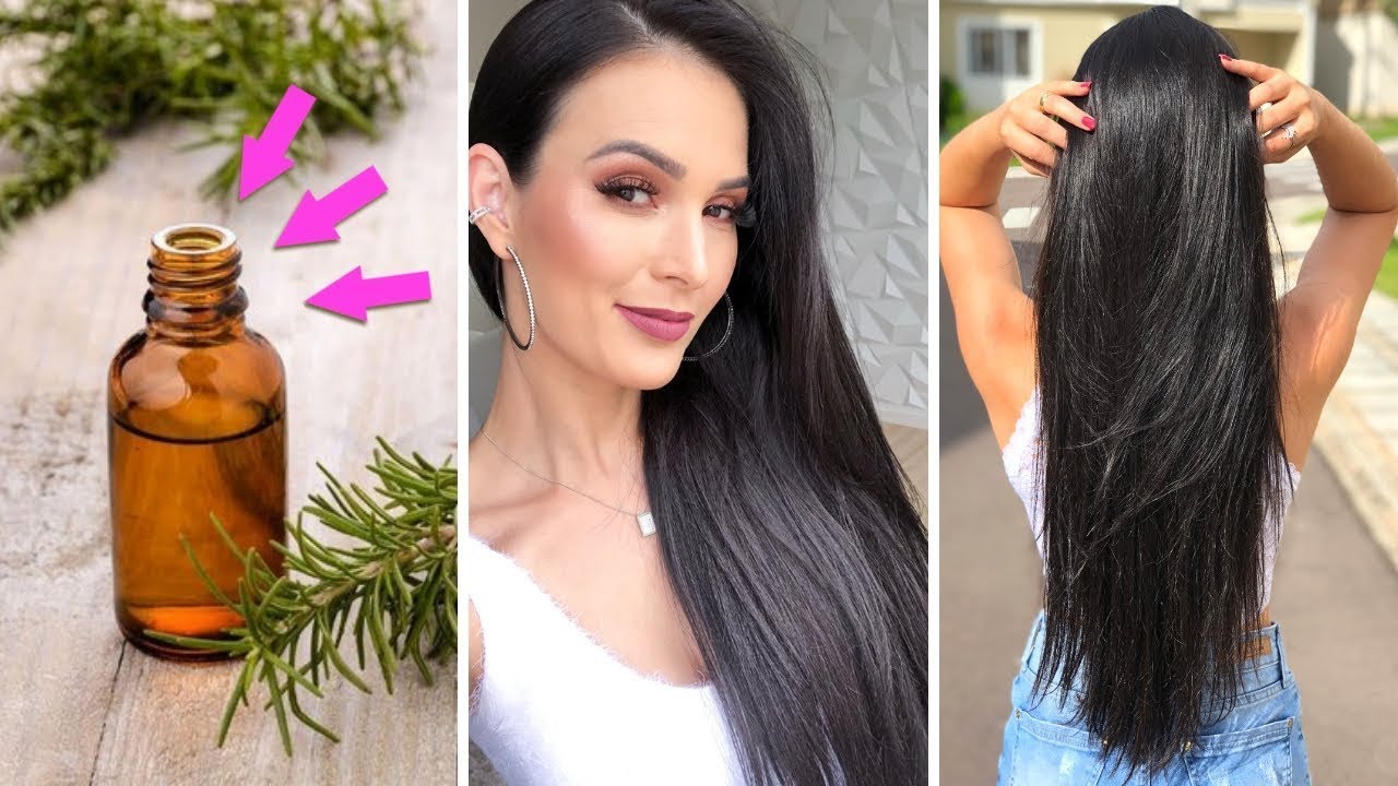 COMO USAR ÓLEO DE ALECRIM NO CABELO P/ CRESCER MAIS RÁPIDO, BENEFÍCIOS, PRA QUE SERVE ANTES E DEPOIS