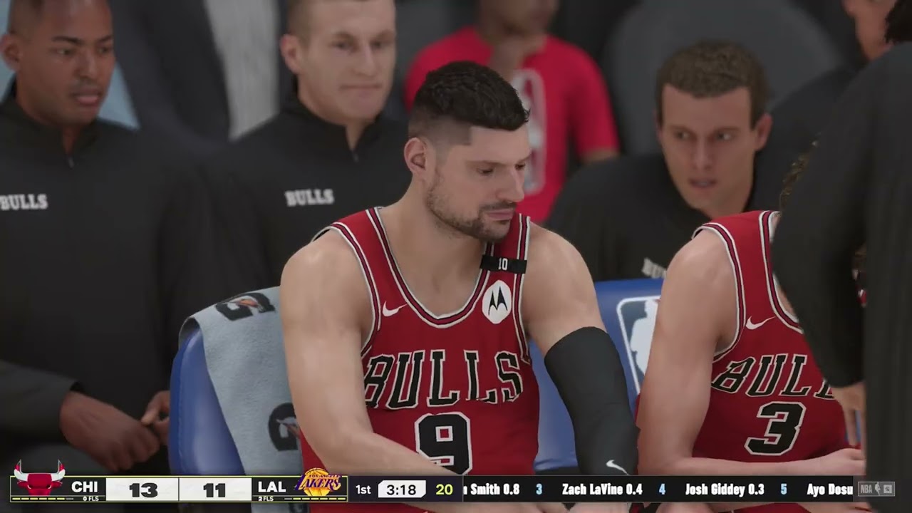 NBA 2K25 Gameplay: Chicago Bulls vs Los Angeles Lakers - (Xbox Series X) [4K60FPS]