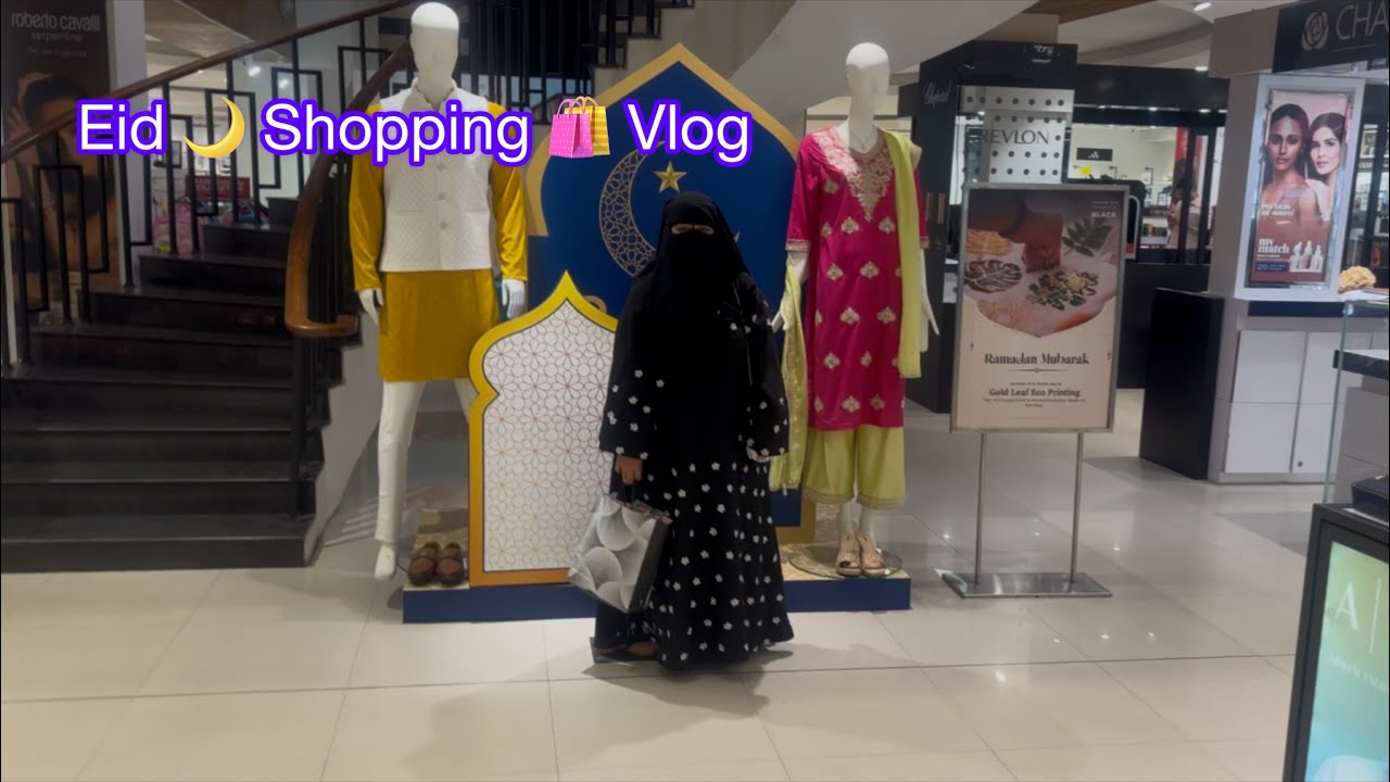 Eid 🌙 Shopping 🛍️ Vlog (1) | Hyderabadi Vlogs | Mom’s Life #eid #food #eidshopping 
