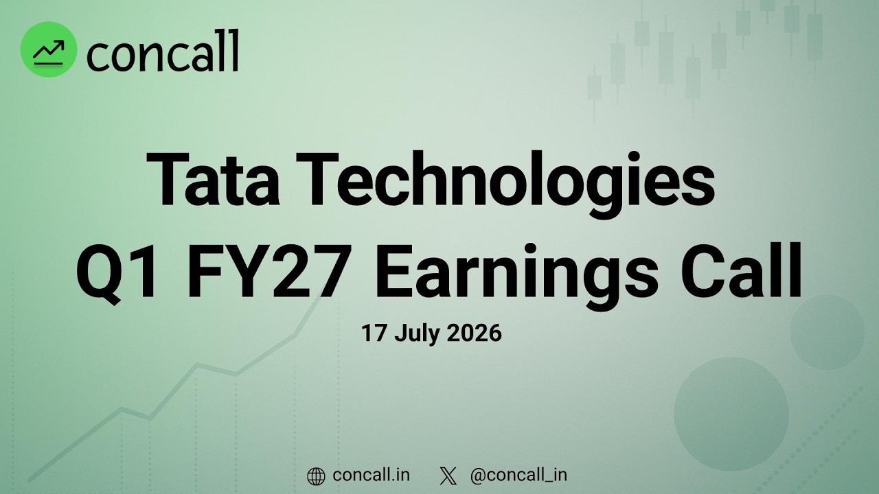 Tata Technologies Q1 FY27 Earnings Conference Call | Concall.in