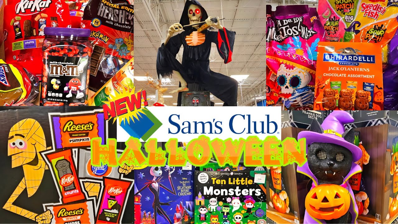 SAM'S CLUB NEW HALLOWEEN CANDY AND DECOR 2025 🎃👍