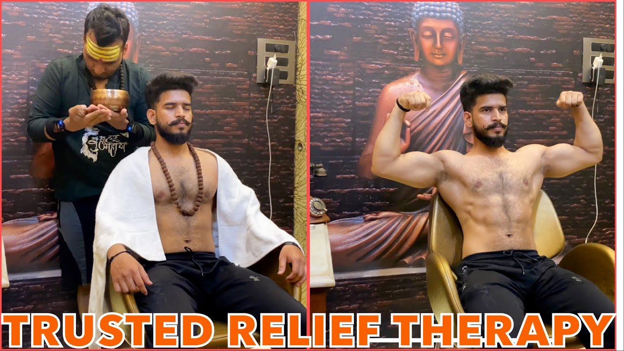 ASMR | Trusted Relief Therapy With Himalayan Singing Bowl - ASMR HEAD MASSAGE
