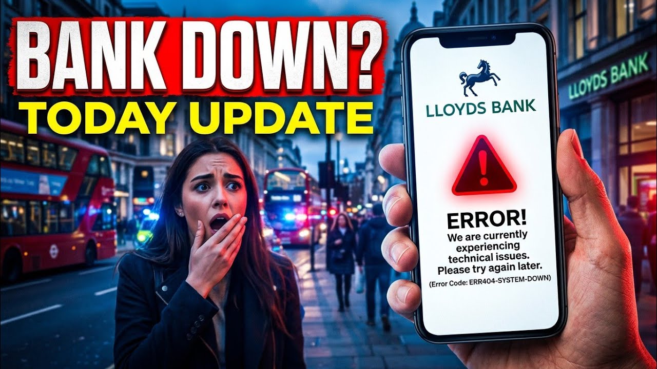 Пользователи Lloyds Bank в панике! Приложение и онлайн-банкинг внезапно перестали работать.