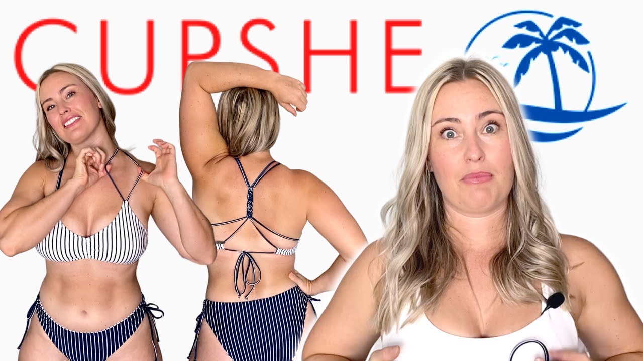NEW CUPSHE JULY SWIMSUIT REVIEW / AMAZON BIKINI TRY ON