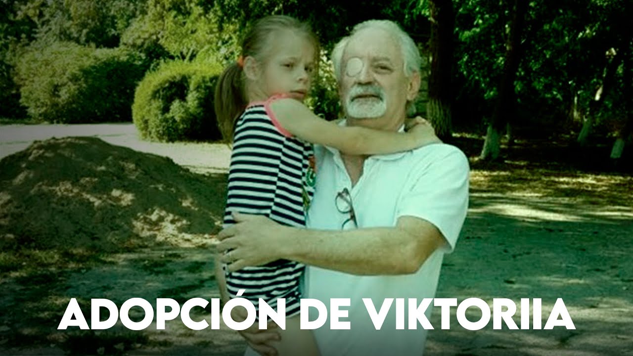 El matrimionio Feighelstein adoptó a Viktoriia de Ucrania