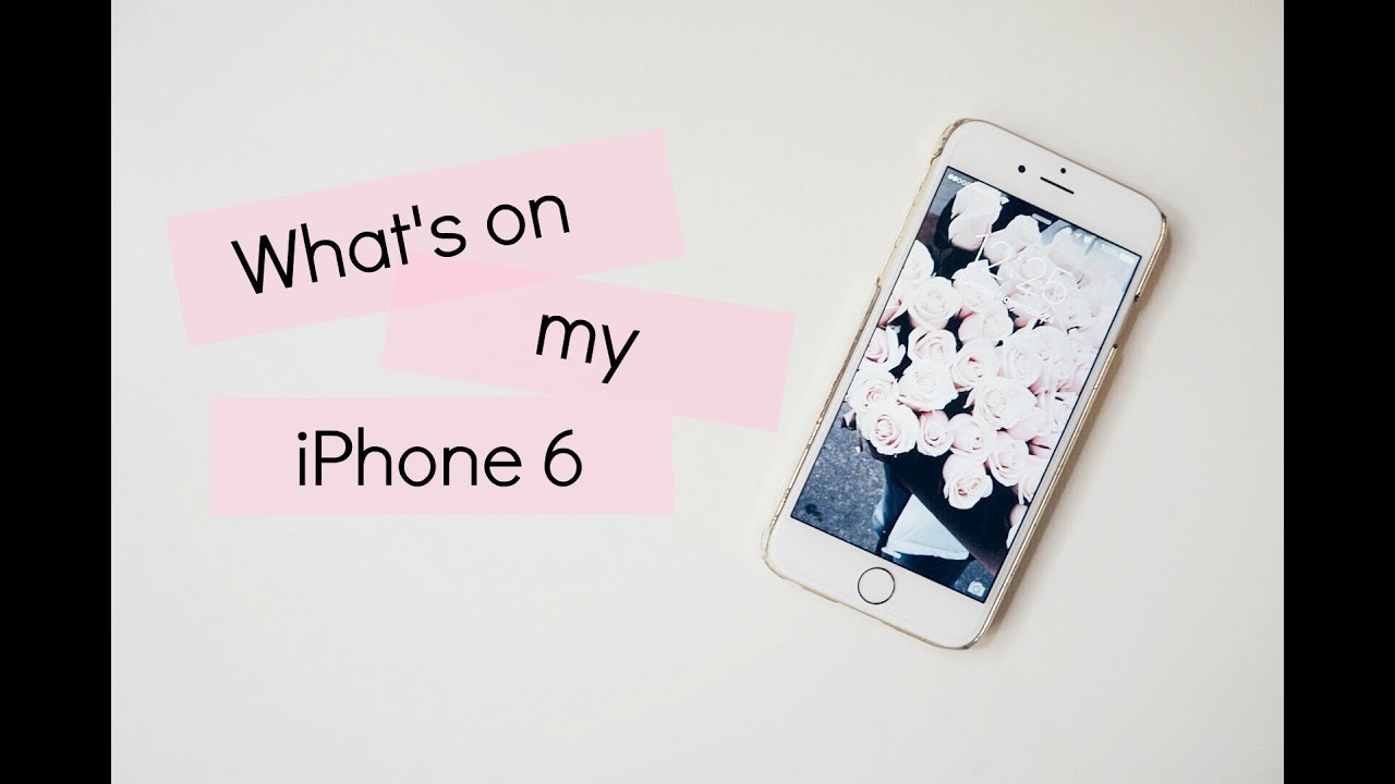 What's On My iPhone 6 || How I Edit My Instagram Photos