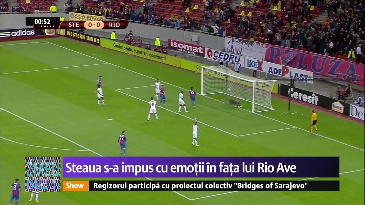 Steaua - Rio Ave 2-1, UEFA Europa League 2014-2015