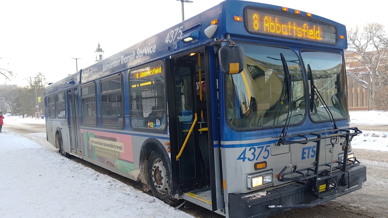 Edmonton Transit 2003 New Flyer D40LF 4375 (8 Abbottsfield)