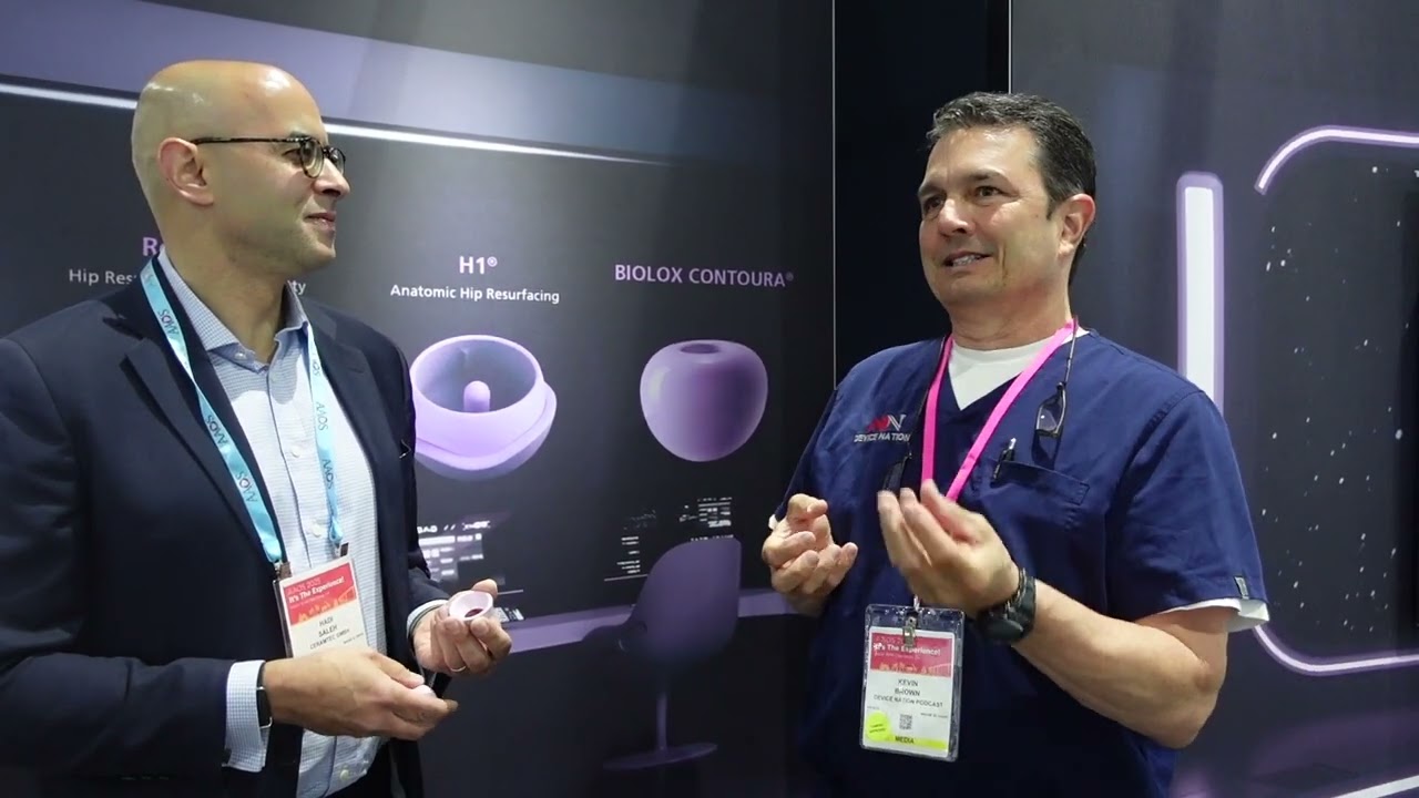 Behind the Booth with Ceramtec CEO, Dr. Hadi Saleh!