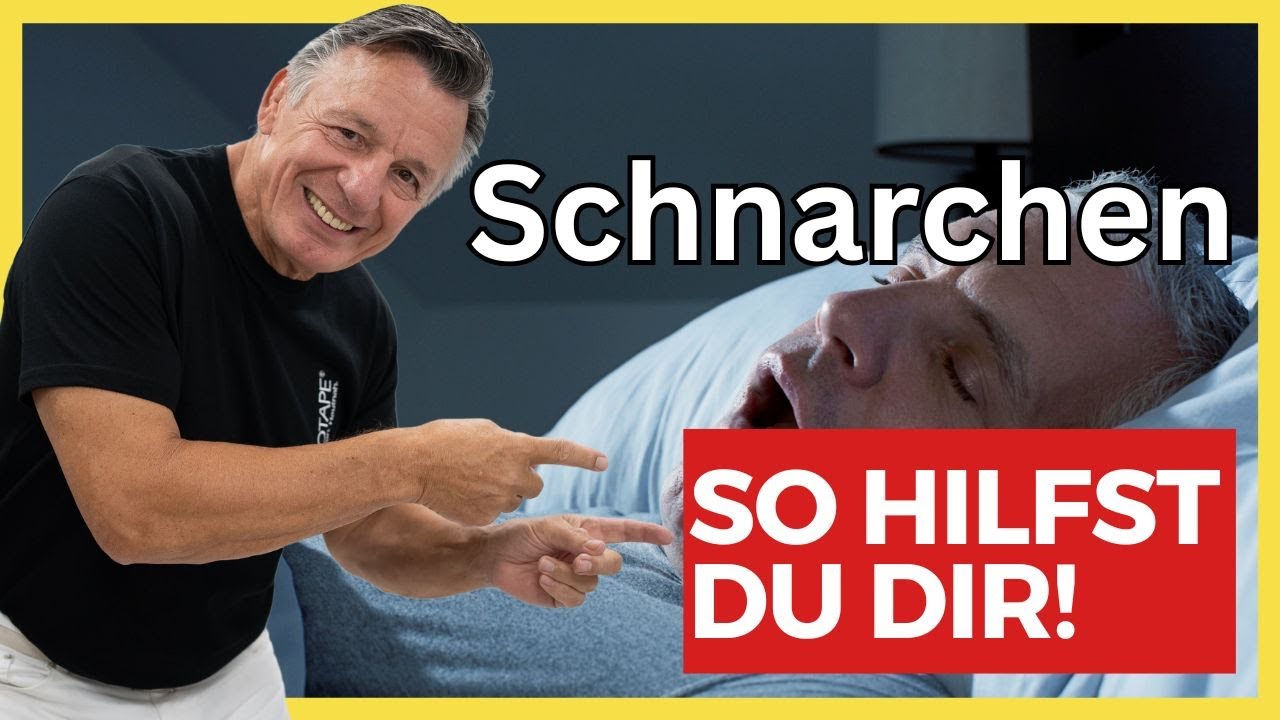 Schnarchen? Krach im Schlafzimmer? So hilfst Du Dir!
