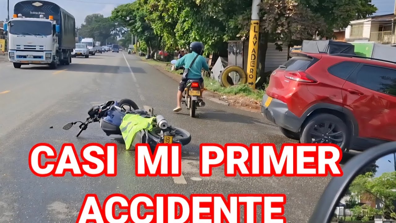 CASI  SUFRO  MI  PRIMER  ACCIDENTE.   ( asi lo evité )