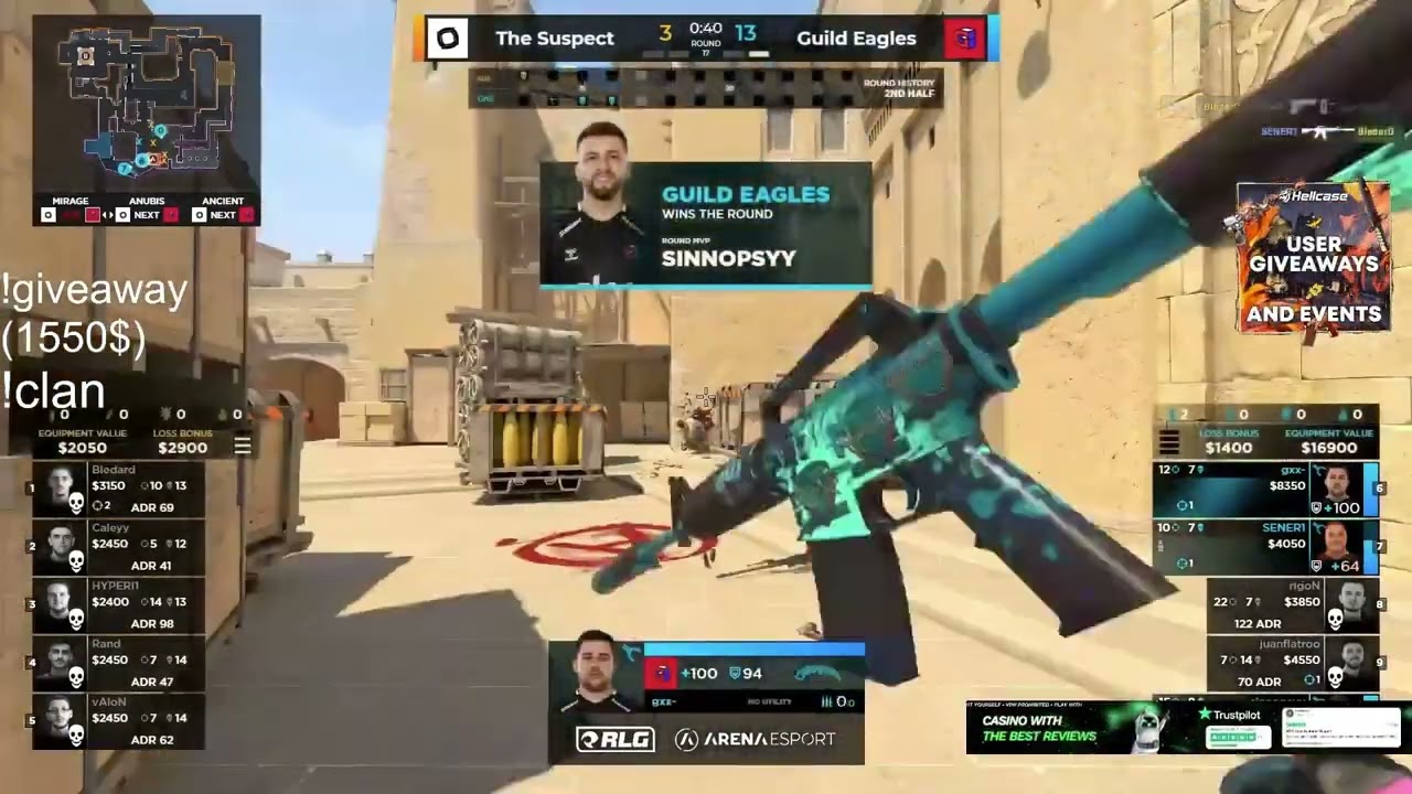 GUILD EAGLES VS SUSPECT / RES Adriatic League Season 3 / HIGHLIGHTS B03