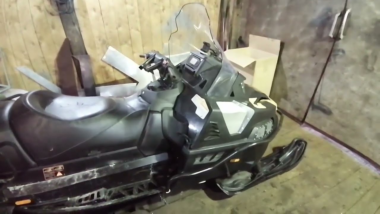 Снегоход Stels Viking 800. Замена родного мотора на Suzuki k6a.