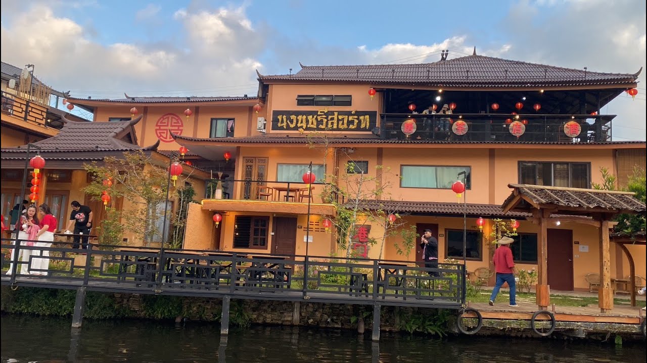นงนุชรีสอร์ท ที่พักบ้านรักไทย แม่ฮ่องสอน ที่พักที่สะอาด เงียบ สงบ บรรยากาศดีติดริมน้ำ #สบายๆตามใจฉัน