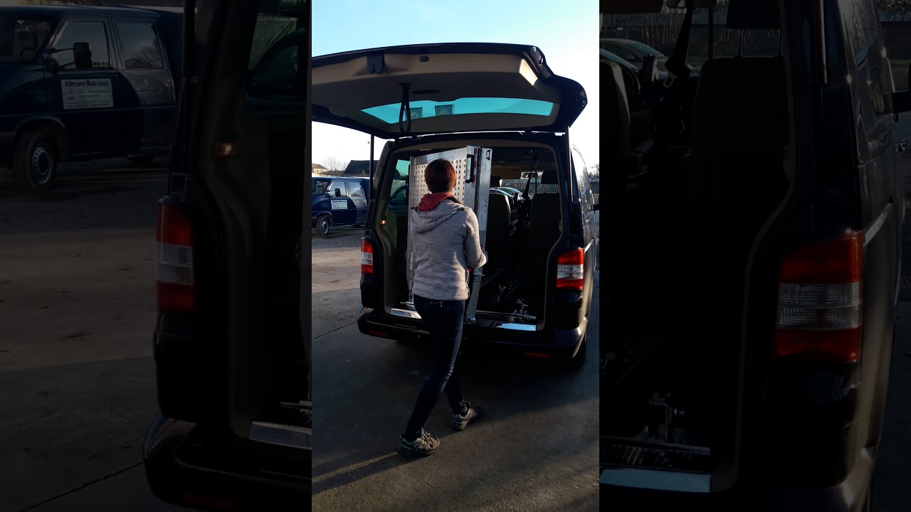 Fahrzeugumbauten für Menschen mit Handicap - Mitfahrer und Fahrdienste - Alu Rampe