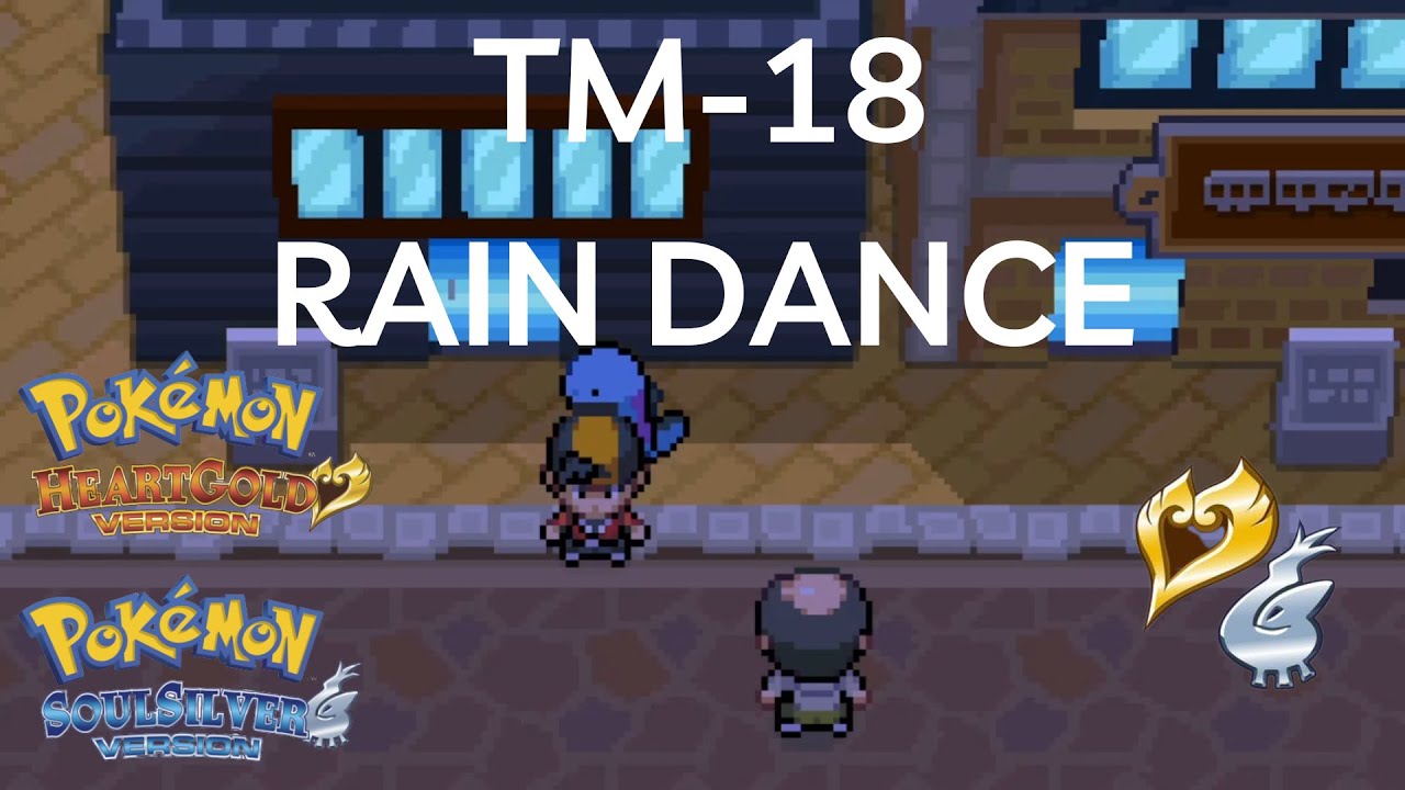 How to Get the TM-18 Rain Dance in Pokemon HeartGold/Soul Silver