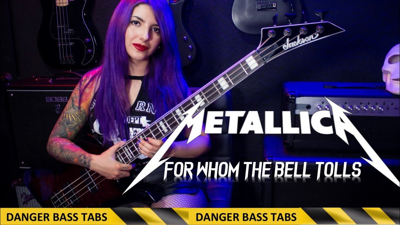 For Whom The Bell Tolls - Metallica (BASS COVER & TABS)