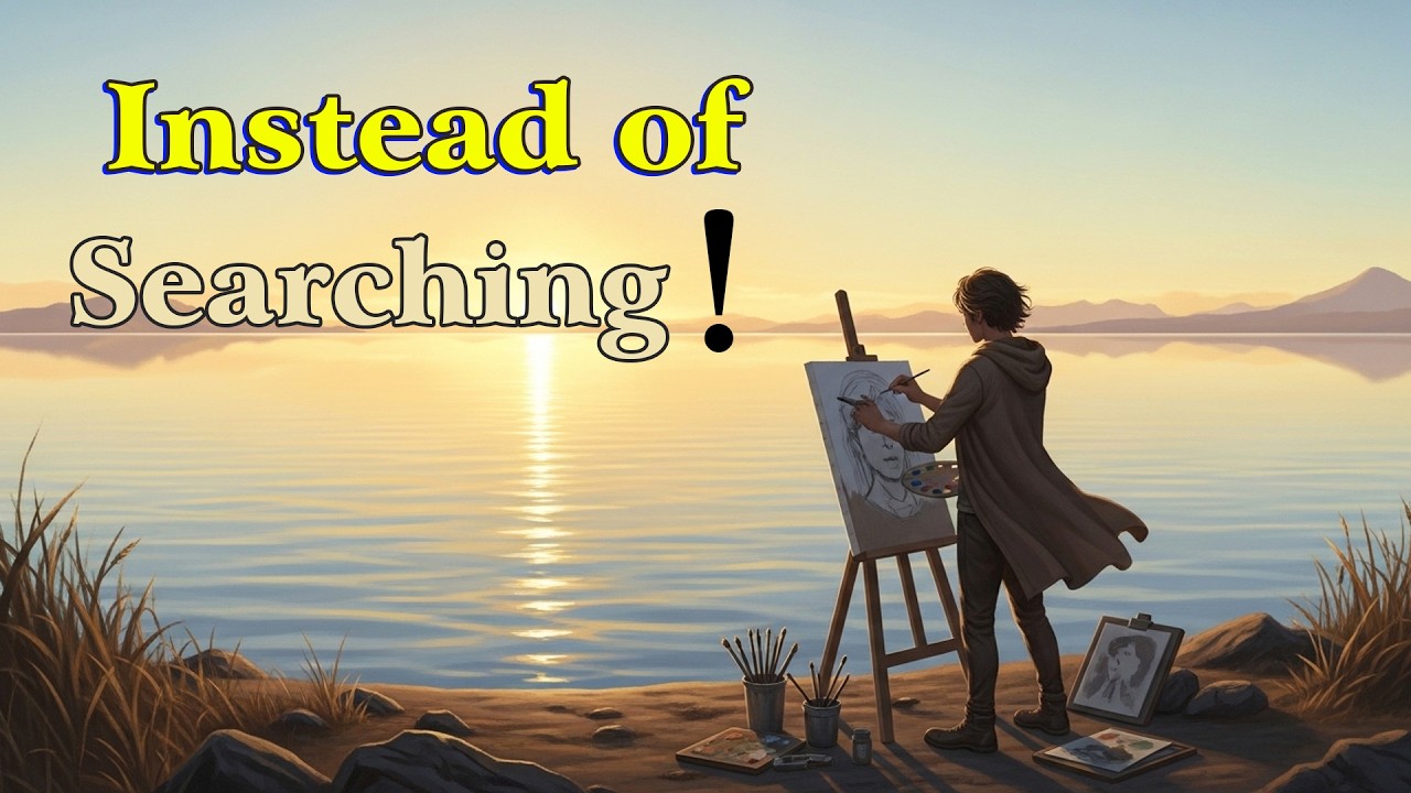 Create yourself, instead of searching for yourself | FOCUS ON YOURSELF.