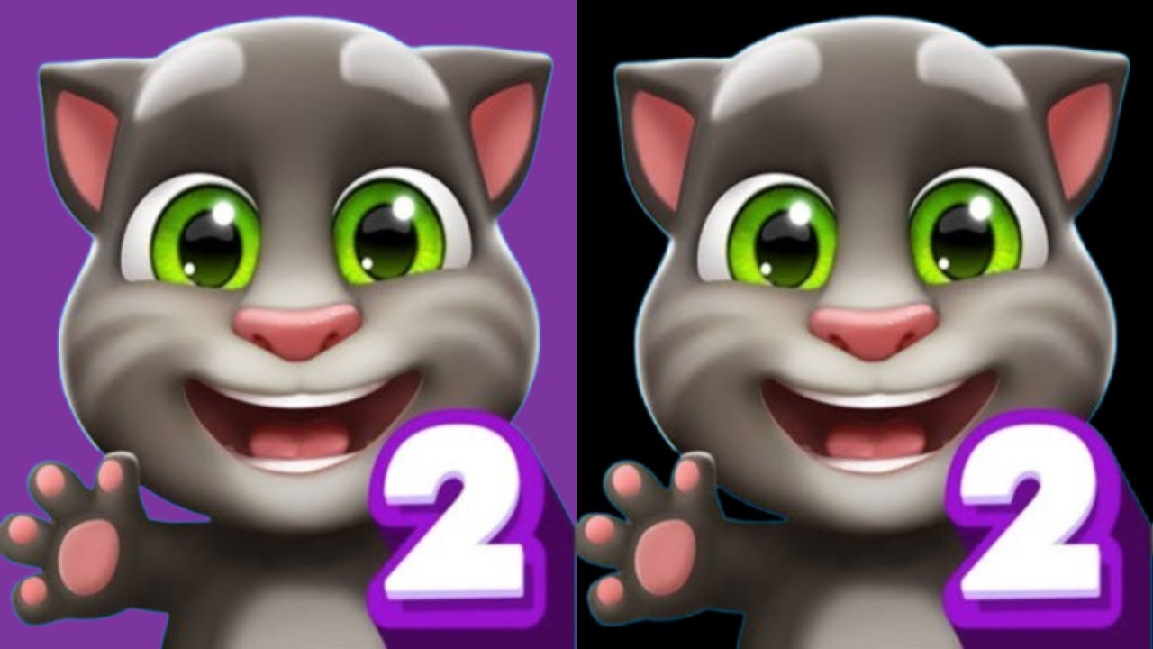 Purple Caption Vs Black Superman | My Talking Tom 2 Vs My Talking Baby Tom