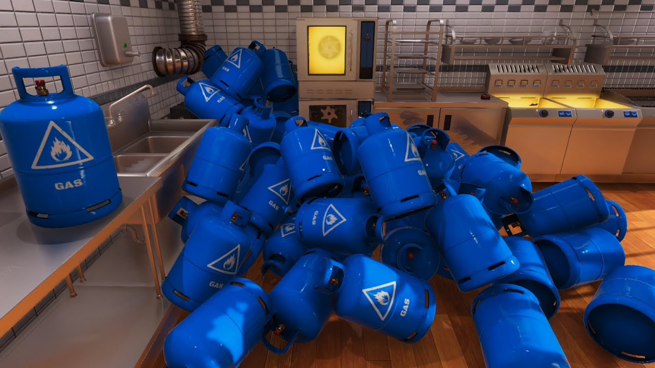 Let's Play With Gas in Cooking Simulator